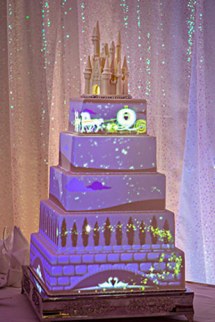 disney wedding cake